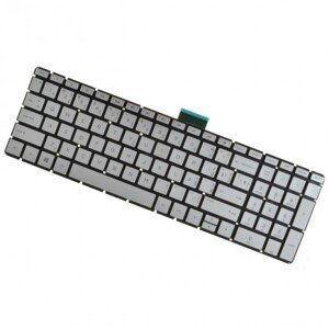 HP ENVY 17-AE013CA klávesnice na notebook CZ/SK Stříbrná, Bez rámečku, Podsvícená