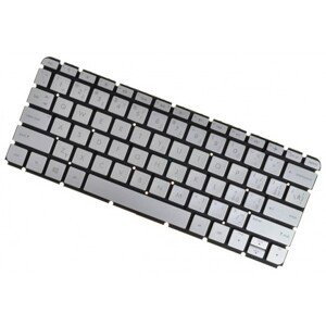 HP ENVY 13-AB007UR klávesnice na notebook CZ/SK Stříbrná, Bez rámečku, Podsvícená