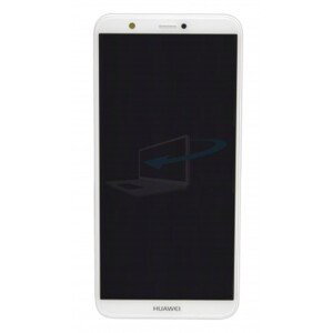 Huawei P Smart Bílý (White) LCD displej + dotyková plocha, OEM