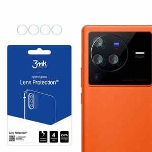 3MK ochranné sklo 7H na čočku fotoaparátu Vivo X80 PRO 4 kusy