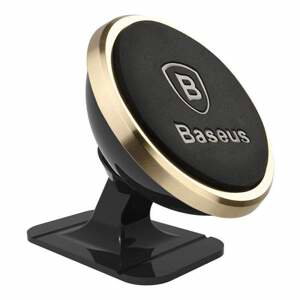 Baseus magnetický držák telefonu 360° na palubní desku (Overseas Edition) Zlatý