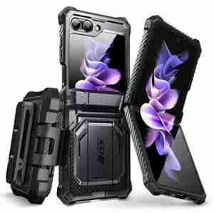 Pancéřový obal na Samsung Z Flip 5 Supcase IBLSN Armorbox Black