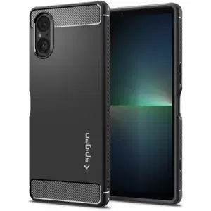 Spigen Rugged Armor silikonové pouzdro na Sony Xperia 5 V Matte black