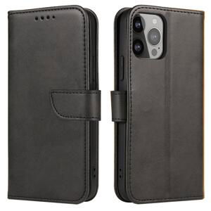 Magnet Case elegantní knížkový kryt na Sony Xperia 5 V Black