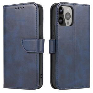 Magnet Case elegantní knížkový kryt na Samsung Galaxy S24 ULTRA Blue