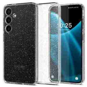Silikonový obal na Samsung Galaxy S24 5G Spigen Liquid Crystal Glitter