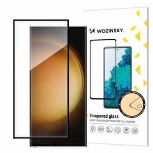 Tvrzené sklo na Samsung Galaxy S24 ULTRA Black Wozinsky Celoplošně lepené