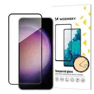 Tvrzené sklo na Samsung Galaxy S24 PLUS Black Wozinsky Celoplošně lepené