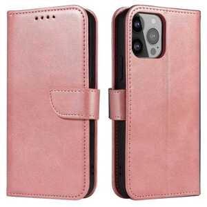 Elegantní knížkový obal na Samsung Galaxy A15/A15 5G Magnet Case Pink
