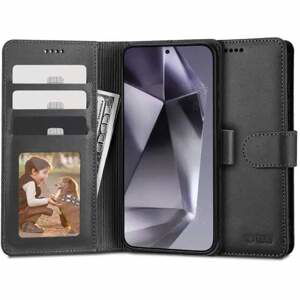 Knížkové pouzdro na Samsung Galaxy S24 5G Tech-Protect Wallet Černé