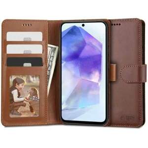 Knížkový obal na Xiaomi Redmi Note 13 PRO 5G/POCO X6 5G Tech-Protect Wallet Brown