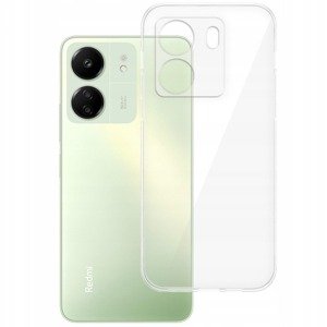 Silikonový obal na Xiaomi Redmi 13C/POCO C65 Tech-Protect FlexAir+ Transparentní