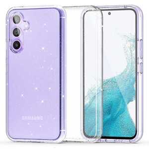 Silikonový obal na Samsung Galaxy A54 5G Tech-Protect FlexAir+ Hybrid Glitter