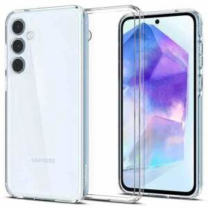 Obal na Samsung Galaxy A55 5G Spigen Ultra Hybrid Crystal Clear