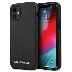 Karl Lagerfeld KLHCP12SPUKBK hard silikonové pouzdro iPhone 12 Mini 5.4" black Kameo