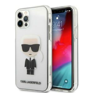 Karl Lagerfeld KLHCP12LTRIK iPhone 12 6,7" Pro Max hardcase Transparent Ikonik