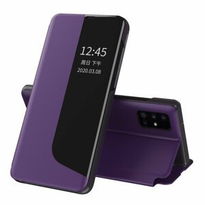 Knížkové pouzdro s imitací kůže na Huawei P40 Pro purple