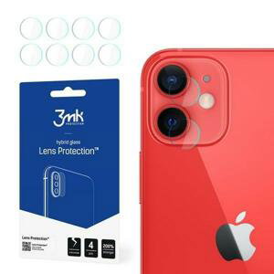 3MK ochranné tvrzené sklo 7H na čočku fotoaparátu iPhone 12 mini 4 kusy