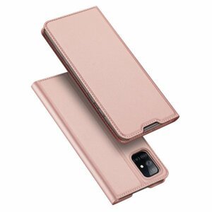 DUX DUCIS Skin knížkové pouzdro na Samsung Galaxy M51 pink