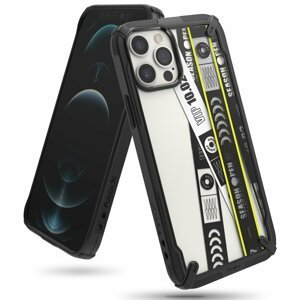 Ringke Fusion X Design pancéřové pouzdro na iPhone 12 / 12 Pro 6.1" Ticket band