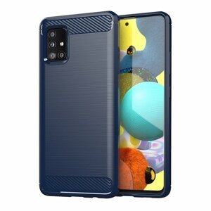 Carbon silikonové pouzdro na Samsung Galaxy M31s blue