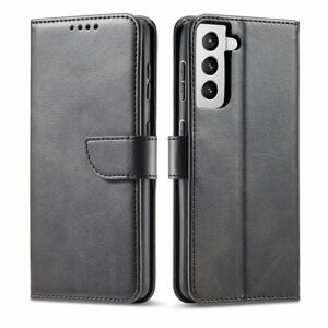 Magnet Case elegantní knížkové pouzdro na Samsung Galaxy S21 ULTRA 5G black