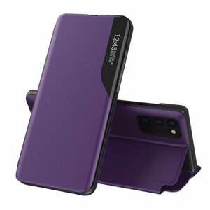 Knížkové pouzdro s imitací kůže na Samsung Galaxy M51 purple