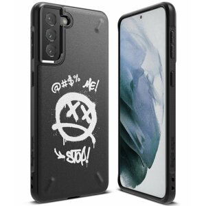 Ringke Onyx Design silikonové pouzdro na Samsung Galaxy S21 PLUS 5G Graffiti