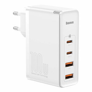 Baseus GaN2 Pro rychlonabíječka USB / USB-C PD 100W EU White