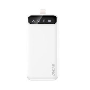 Dudao K8+s powerbanka 30000mAh se svítilnou White