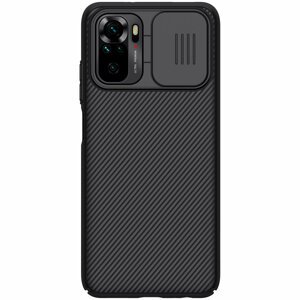 Nillkin CamShield Pro silikonové pouzdro na Xiaomi Redmi Note 10 / 10S Black