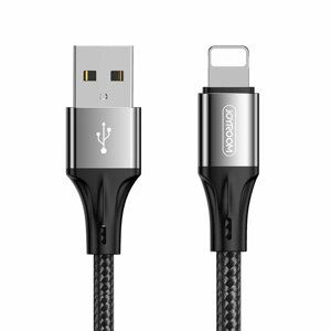 Joyroom S-1530N1 odolný nylonem opletený kabel USB / Lightning 3A 1,5m black