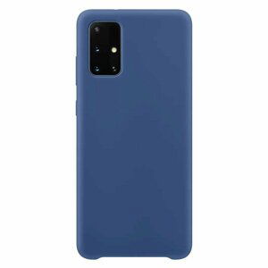 Silikonové pouzdro LUX na Samsung Galaxy S21 PLUS 5G dark blue