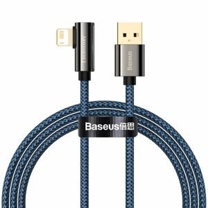 Baseus Legend extra odolný nylonem opletený kabel USB / Lightning 2.4 A 1m blue