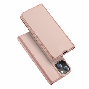 DUX DUCIS Skin knížkové pouzdro na iPhone 13 6.1" rose