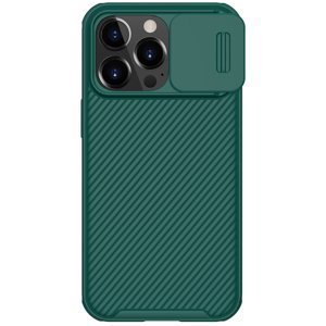 Nillkin CamShield Pro silikonové pouzdro na iPhone 13 Pro 6.1" deep green