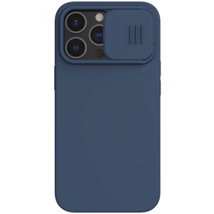 Nillkin CamShield Silky silikonové pouzdro na iPhone 13 Pro 6.1" Midnight blue