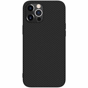 Nillkin Synthetic Fiber silikonové pouzdro na iPhone 13 Pro MAX 6.7" Black