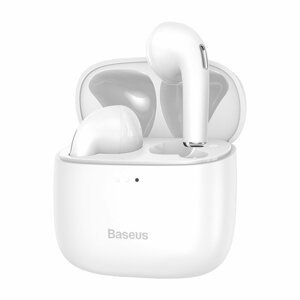 Baseus E8 bezdrátová sluchátka do uší White