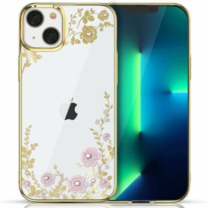 Kingxbar Moon Series pouzdro na iPhone 13 6.1" gold-pink