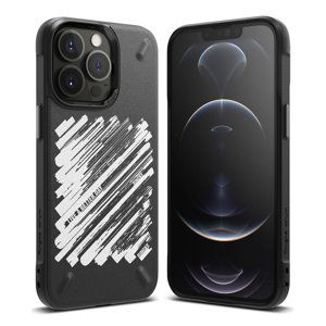 Ringke Onyx Design silikonové pouzdro na iPhone 13 Pro MAX 6.7" Black (paint)