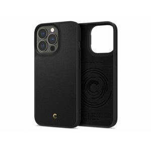 Spigen Ciel Leather Brick silikonové pouzdro na iPhone 13 Pro MAX 6.7" black