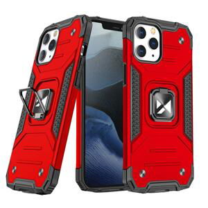 Wozinsky Hybrid pancéřové pouzdro s kroužkem na iPhone 13 Pro 6.1" red