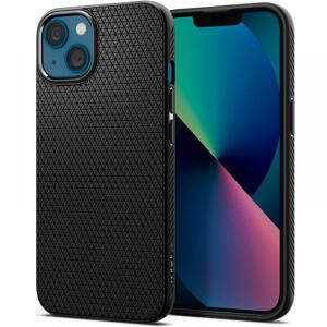 Spigen Liquid Air silikonové pouzdro na iPhone 13 6.1" Matte black