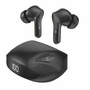 Dudao U16H TWS bezdrátová sluchátka do uší pro hráče Bluetooth 5.2 Black