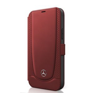 Knížkové pouzdro Mercedes MEFLBKP12SARMRE iPhone 12 Mini 5.4" Red