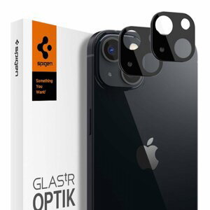 2 x KUSY Spigen Optik.TR ochrana 9H na celý fotoaparát iPhone 13 Mini 13 5.4" / iPhone 13 6.1" Black