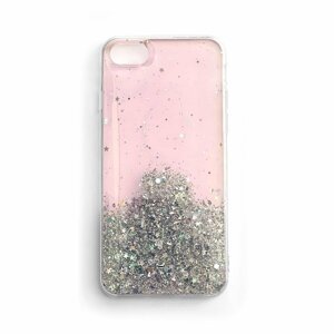 Wozinsky Star Glitter Shining silikonové pouzdro na iPhone 13 Mini 5.4" pink