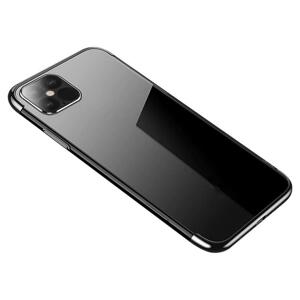 Color Electroplating silikonové pouzdro na iPhone 13 6.1" black