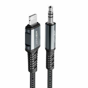 Acefast C1-06 MFI Lightning  / 3.5 jack audio kabel 1,2m Deep space gray